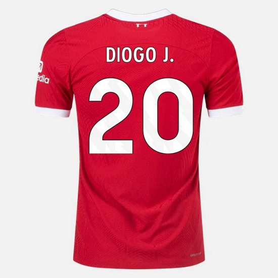 2023/2024 Diogo Jota Home #20 Men's Soccer Jersey
