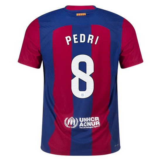 2023/2024 Pedri Home #8 Men's Soccer Jersey