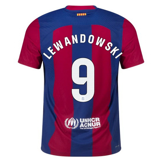 2023/2024 Robert Lewandowski Home #9 Men's Soccer Jersey