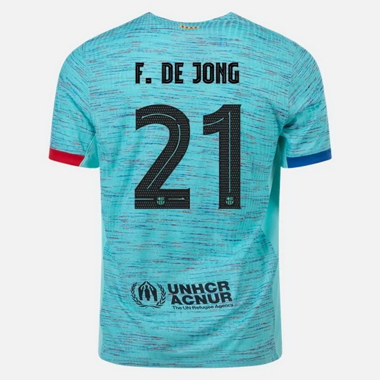 2023/2024 Frenkie de Jong Third #21 Men's Soccer Jersey