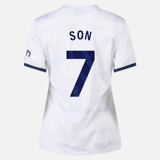 2023/2024 Heung-min Son Home #7 Women's Soccer Jersey