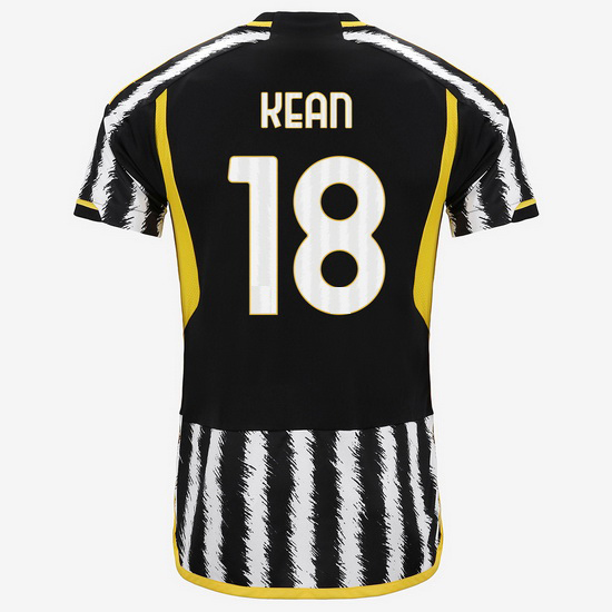 2023/2024 Moise Kean Home #18 Men's Soccer Jersey