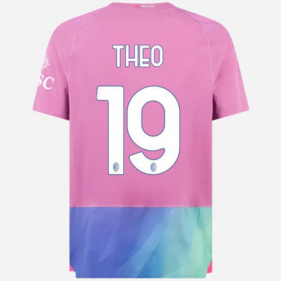 2023/2024 Theo Hernandez Third #19 Men's Soccer Jersey