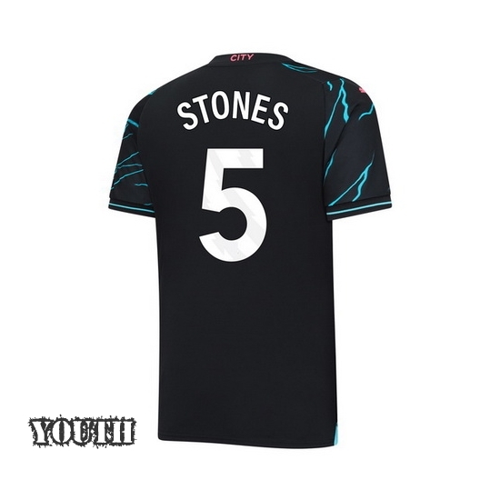 2023/2024 Youth John Stones Third #5 Soccer Jersey