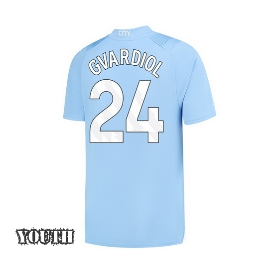 2023/2024 Youth Josko Gvardiol Home #24 Soccer Jersey