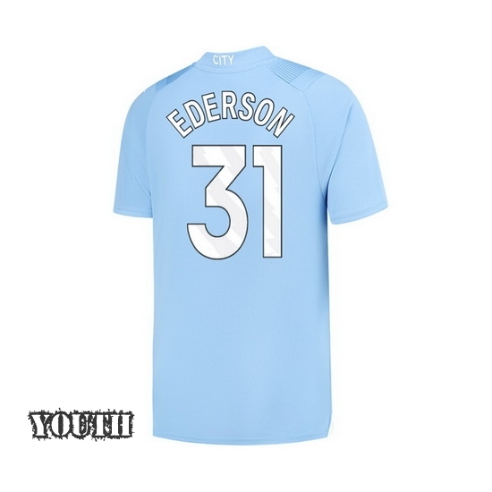 2023/2024 Youth Ederson Home #31 Soccer Jersey