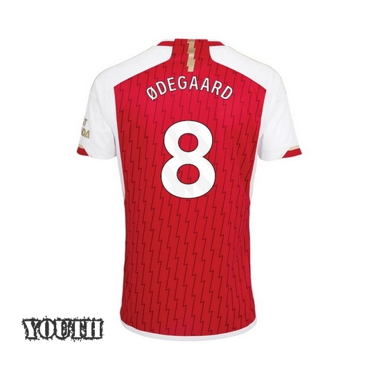 2023/2024 Youth Martin Odegaard Home #8 Soccer Jersey