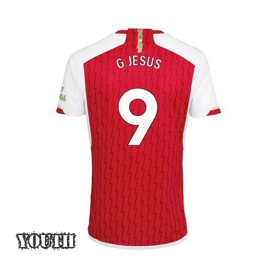 2023/2024 Youth Gabriel Jesus Home #9 Soccer Jersey