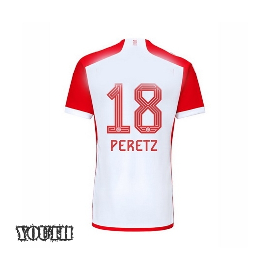 2023/2024 Youth Daniel Peretz Home #18 Soccer Jersey
