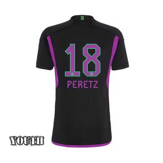 2023/2024 Daniel Peretz Away #18 Youth Soccer Jersey