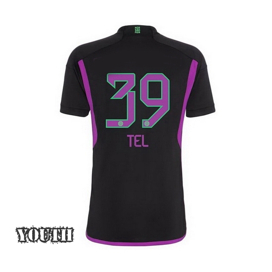 2023/2024 Mathys Tel Away #39 Youth Soccer Jersey