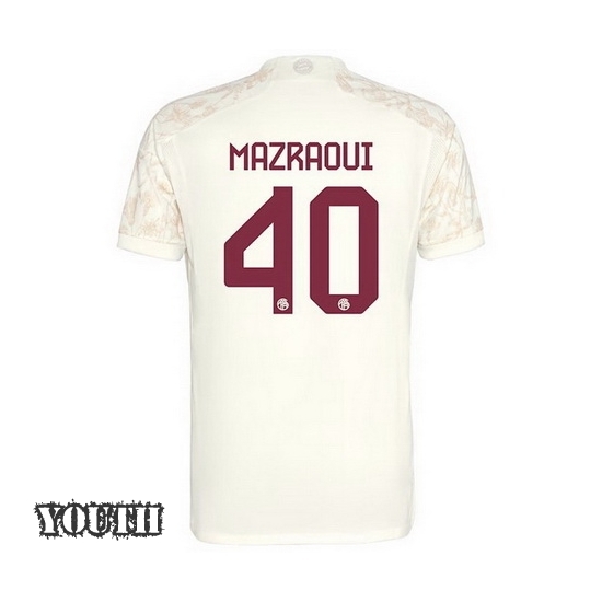 2023/2024 Youth Noussair Mazraoui Third #40 Soccer Jersey