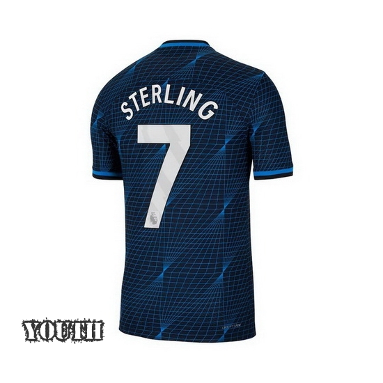 2023/2024 Raheem Sterling Away #7 Youth Soccer Jersey