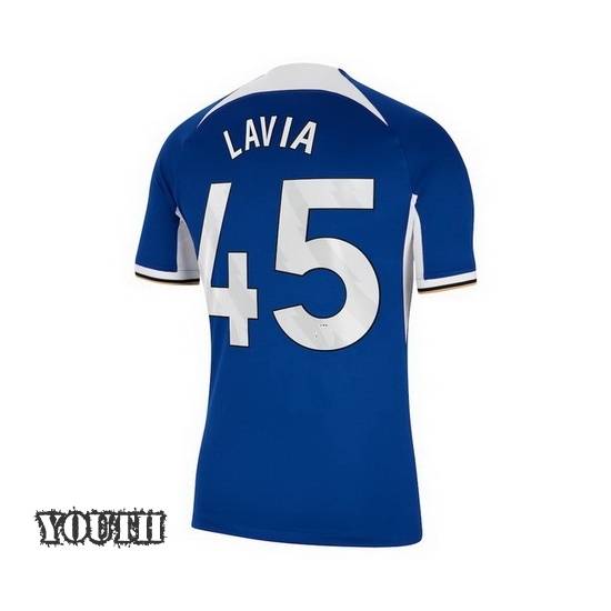 2023/2024 Youth Romeo Lavia Home #45 Soccer Jersey