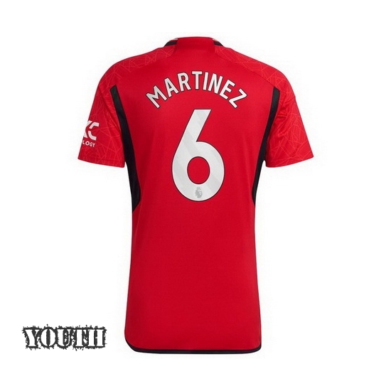 2023/2024 Youth Lisandro Martinez Home #6 Soccer Jersey