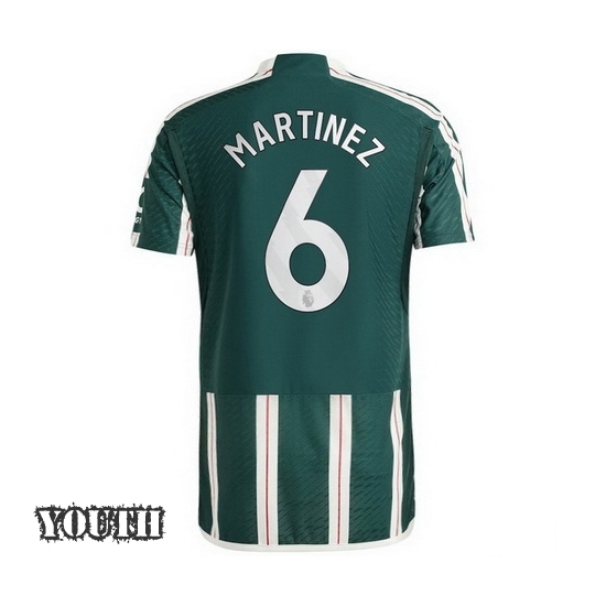 2023/2024 Lisandro Martinez Away #6 Youth Soccer Jersey