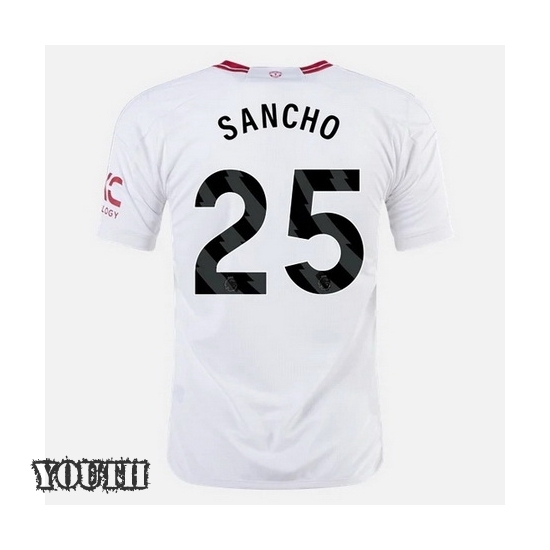 2023/2024 Youth Jadon Sancho Third #25 Soccer Jersey