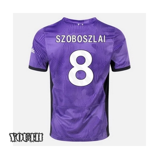 2023/2024 Youth Dominik Szoboszlai Third #8 Soccer Jersey