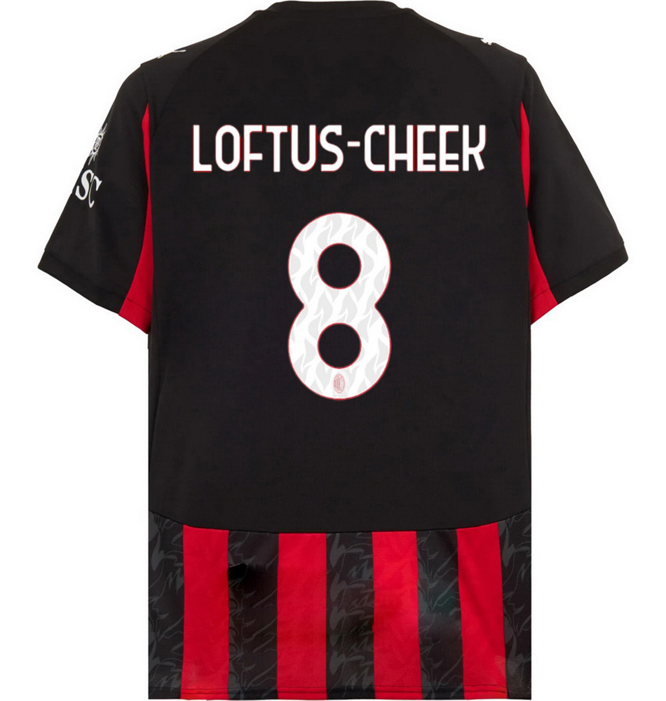 2025/26 Ruben Loftus-Cheek #8 Home Men's Soccer Jersey