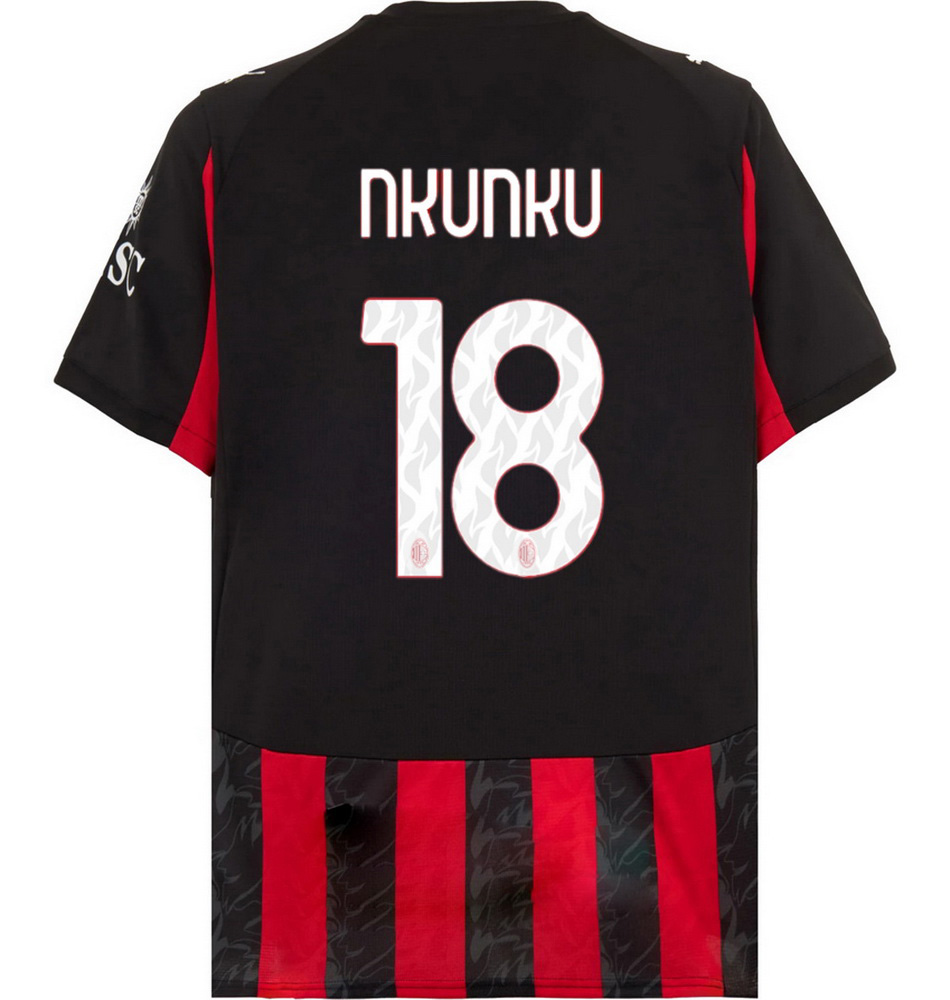 2025/26 Christopher Nkunku #18 Home Men's Soccer Jersey
