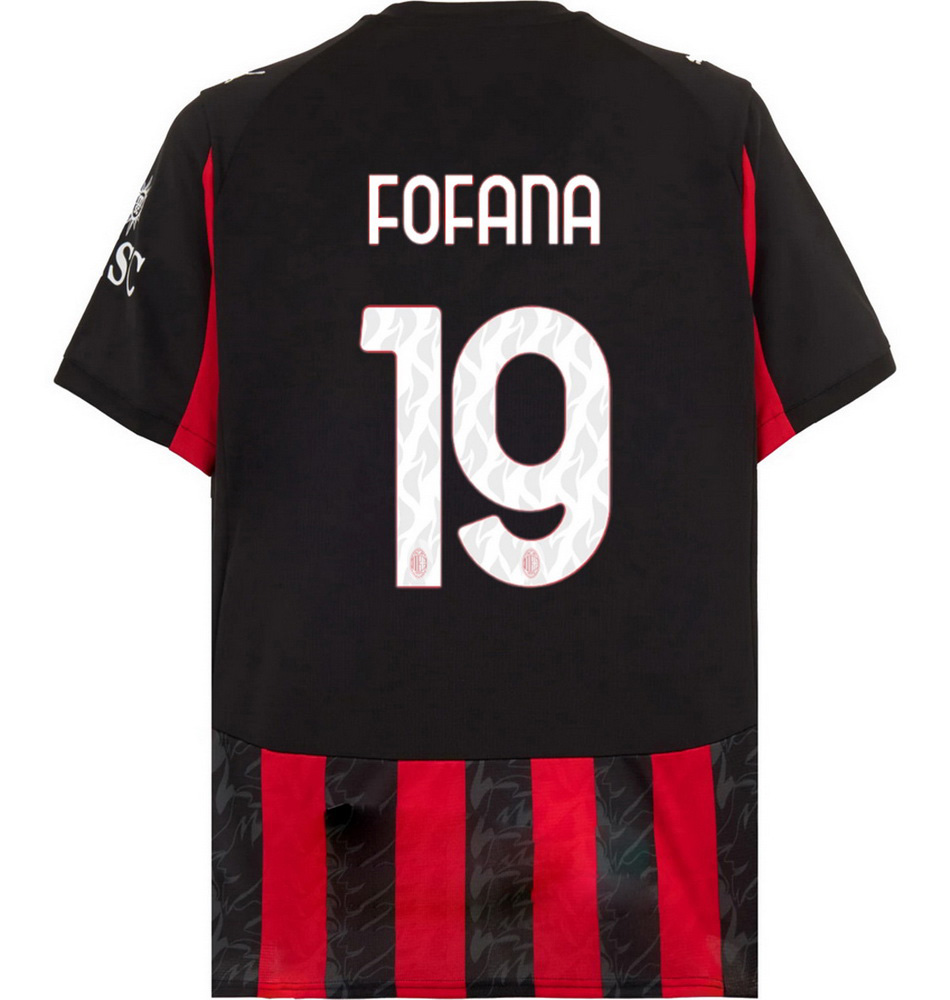 2025/26 Youssouf Fofana #19 Home Men's Soccer Jersey