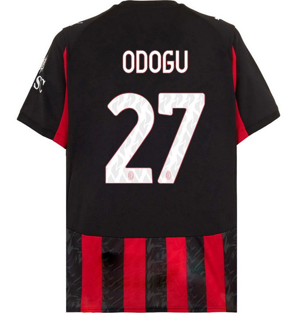 2025/26 David Odogu #27 Home Men's Soccer Jersey