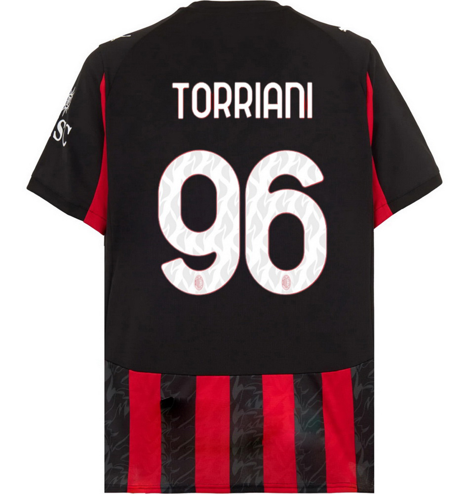 2025/26 Lorenzo Torriani #96 Home Men's Soccer Jersey