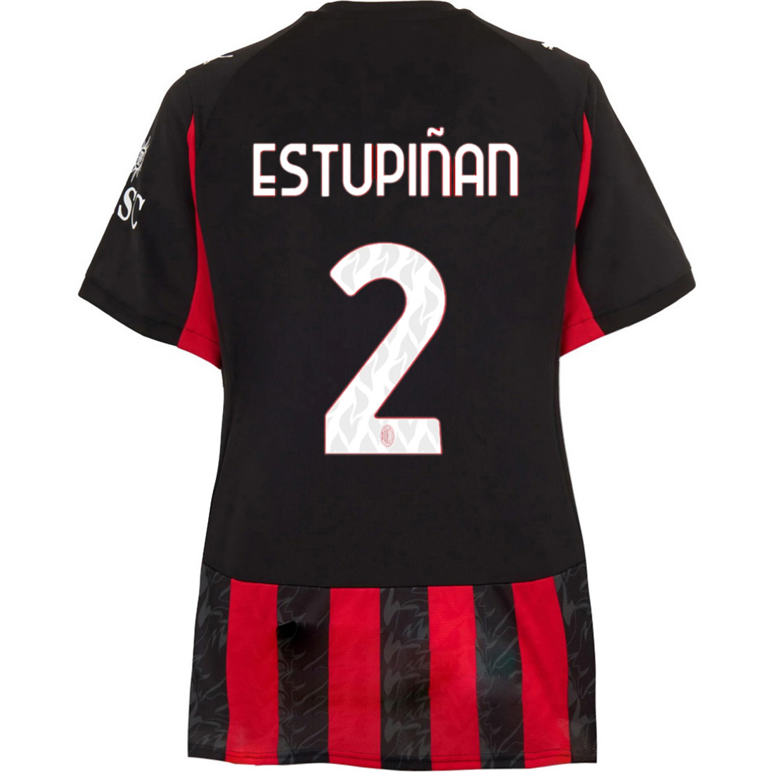 2025/26 Pervis Estupinan #2 Home Women's Soccer Jersey