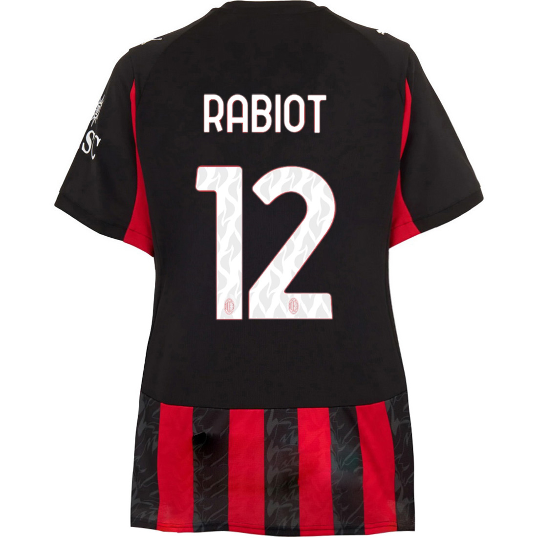 2025/26 Adrien Rabiot #12 Home Women's Soccer Jersey