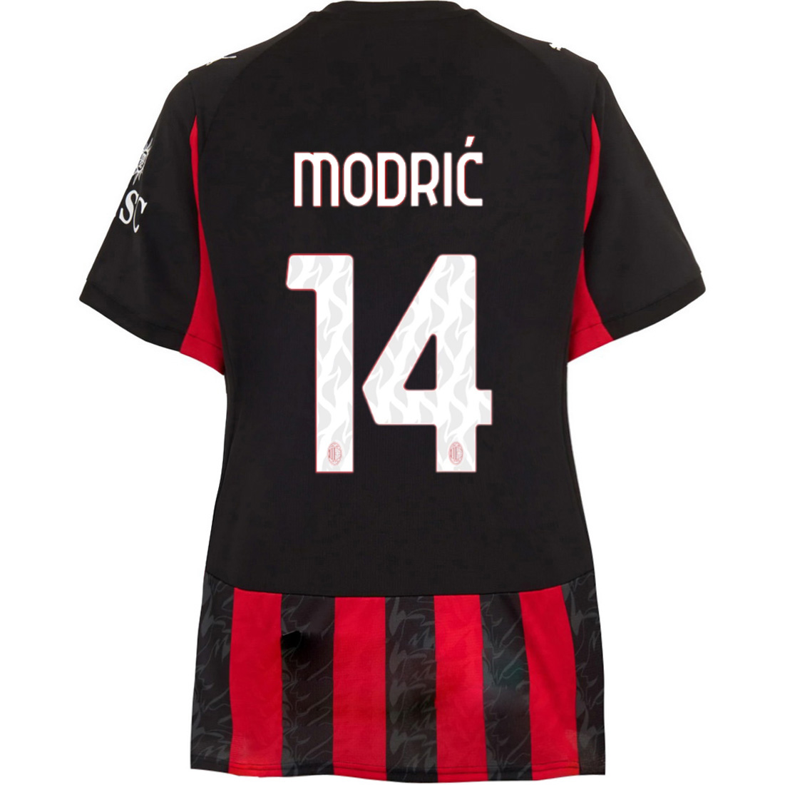 2025/26 Luka Modric #14 Home Women's Soccer Jersey