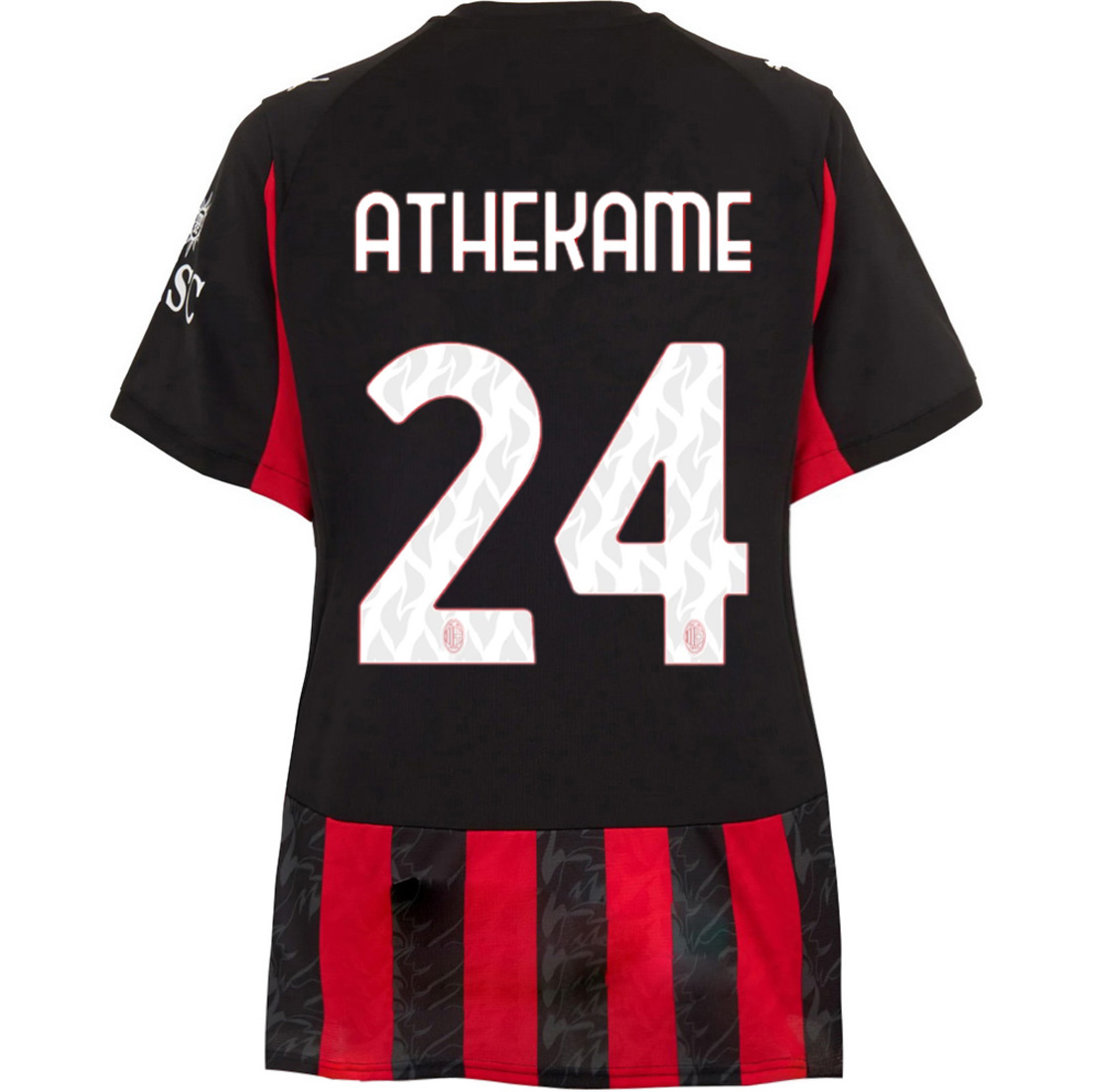 2025/26 Zachary Athekame #24 Home Women's Soccer Jersey