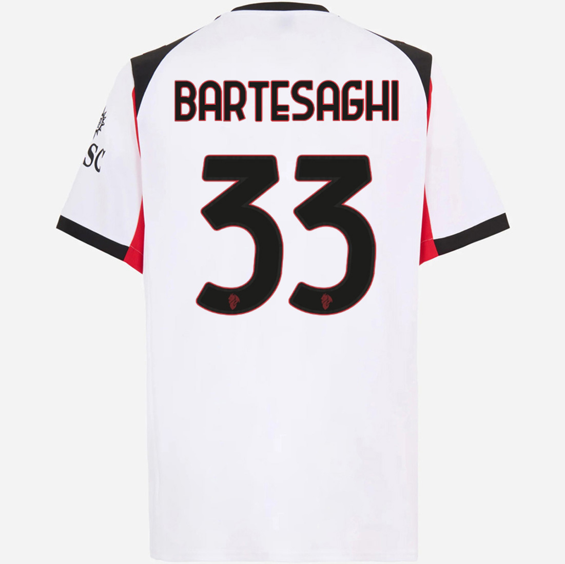 2025/26 Davide Bartesaghi #33 Away Men's Soccer Jersey