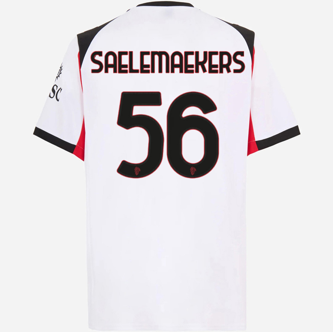 2025/26 Alexis Saelemaekers #56 Away Men's Soccer Jersey