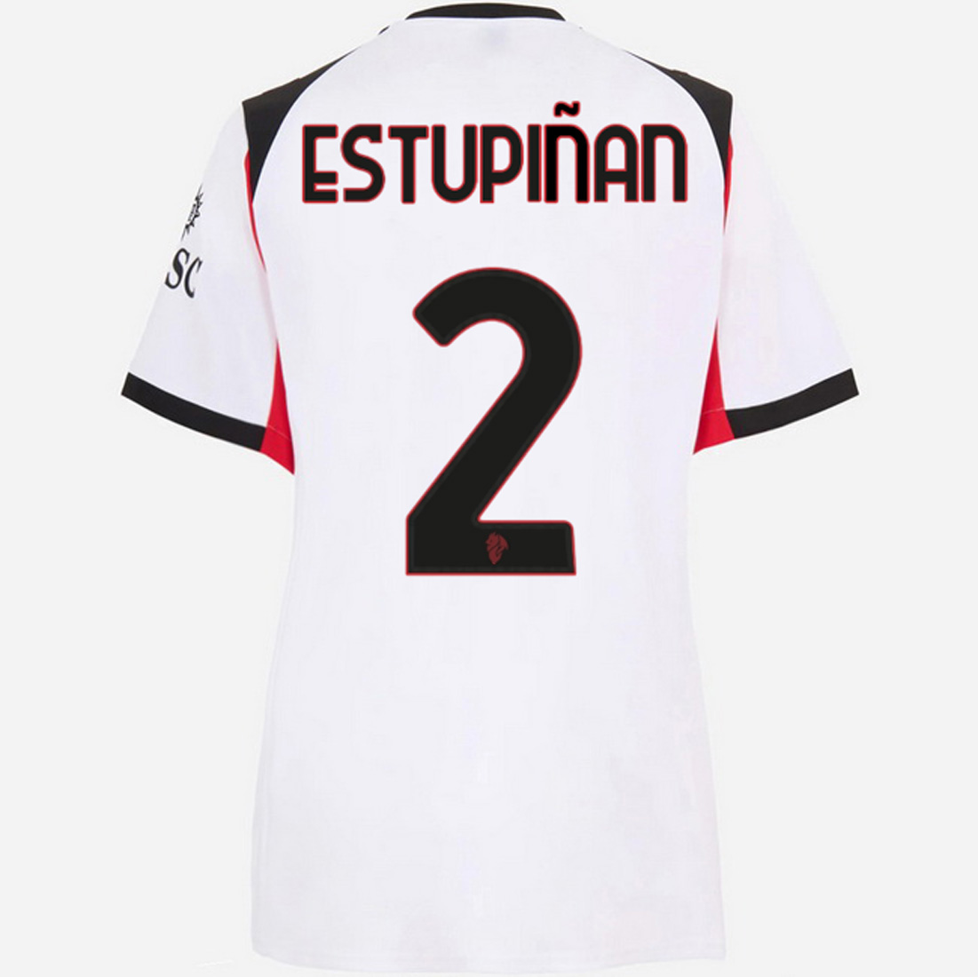 2025/26 Pervis Estupinan #2 Away Women's Soccer Jersey