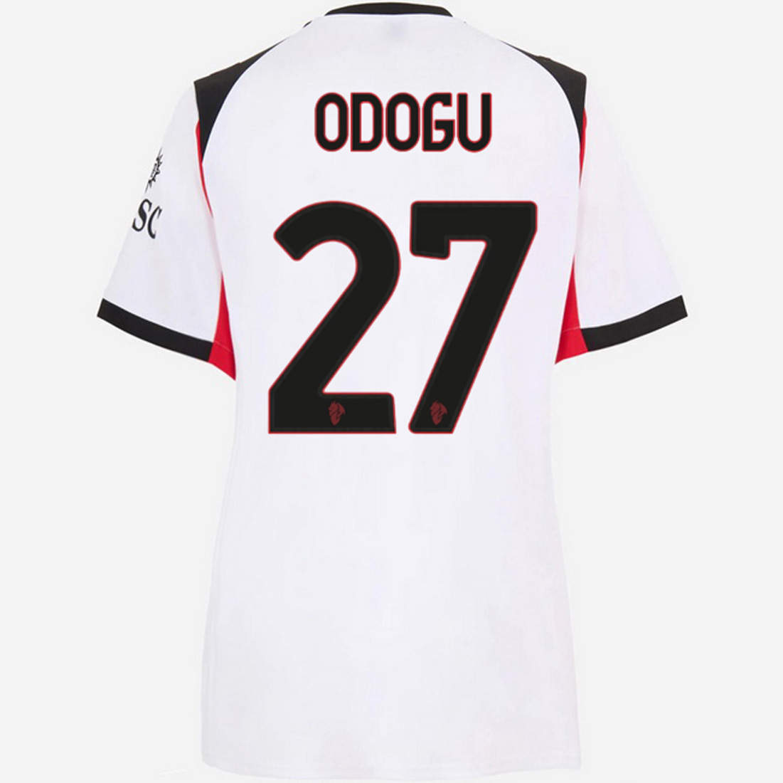 2025/26 David Odogu #27 Away Women's Soccer Jersey