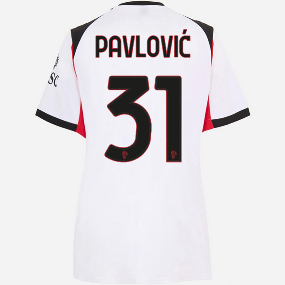 2025/26 Strahinja Pavlovic #31 Away Women's Soccer Jersey