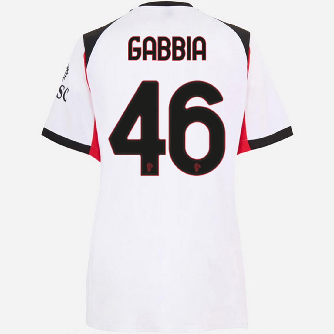 2025/26 Matteo Gabbia #46 Away Women's Soccer Jersey