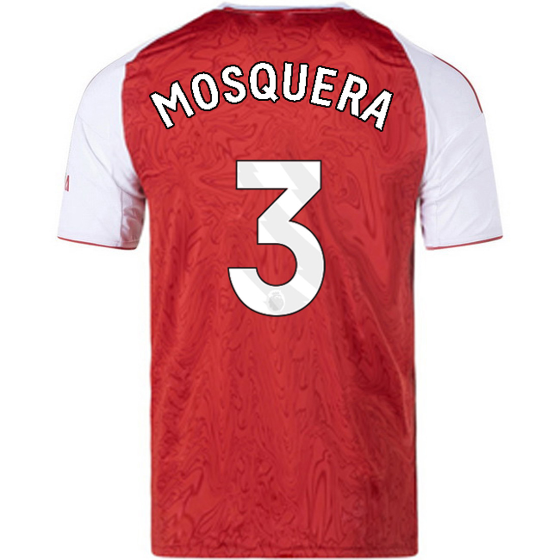 2025/26 Cristhian Mosquera #3 Home Men's Soccer Jersey