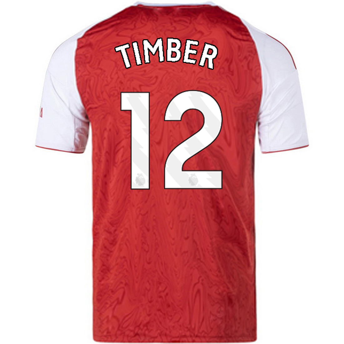 2025/26 Jurrien Timber #12 Home Men's Soccer Jersey