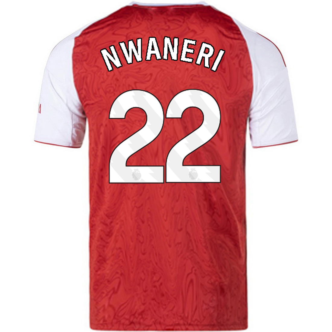 2025/26 Ethan Nwaneri #22 Home Men's Soccer Jersey