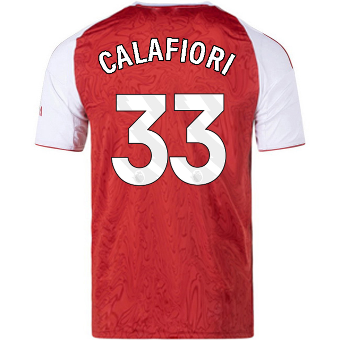 2025/26 Riccardo Calafiori #33 Home Men's Soccer Jersey