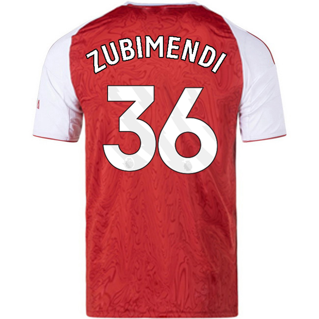 2025/26 Martin Zubimendi #36 Home Men's Soccer Jersey