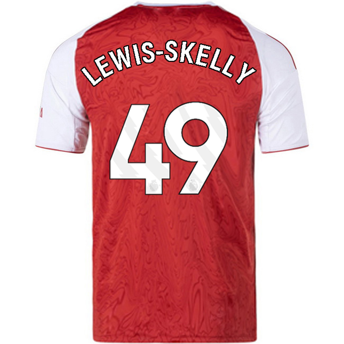 2025/26 Myles Lewis-Skelly #49 Home Men's Soccer Jersey