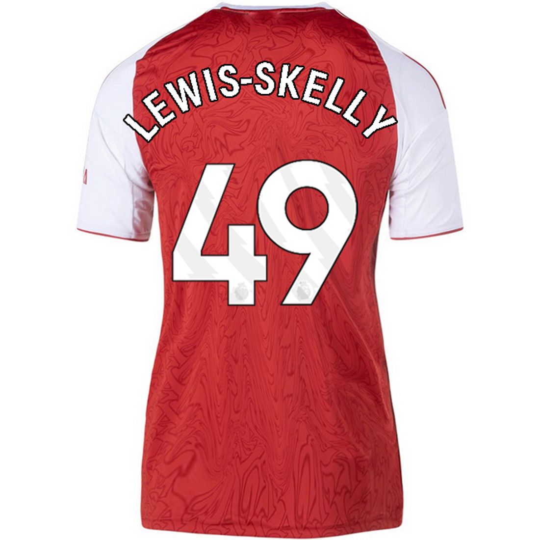 2025/26 Myles Lewis-Skelly #49 Home Women's Soccer Jersey