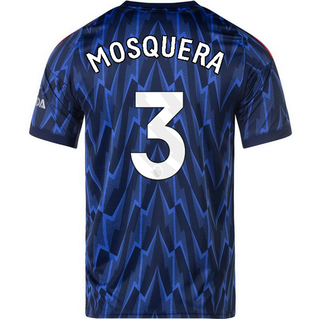 2025/26 Cristhian Mosquera #3 Away Men's Soccer Jersey