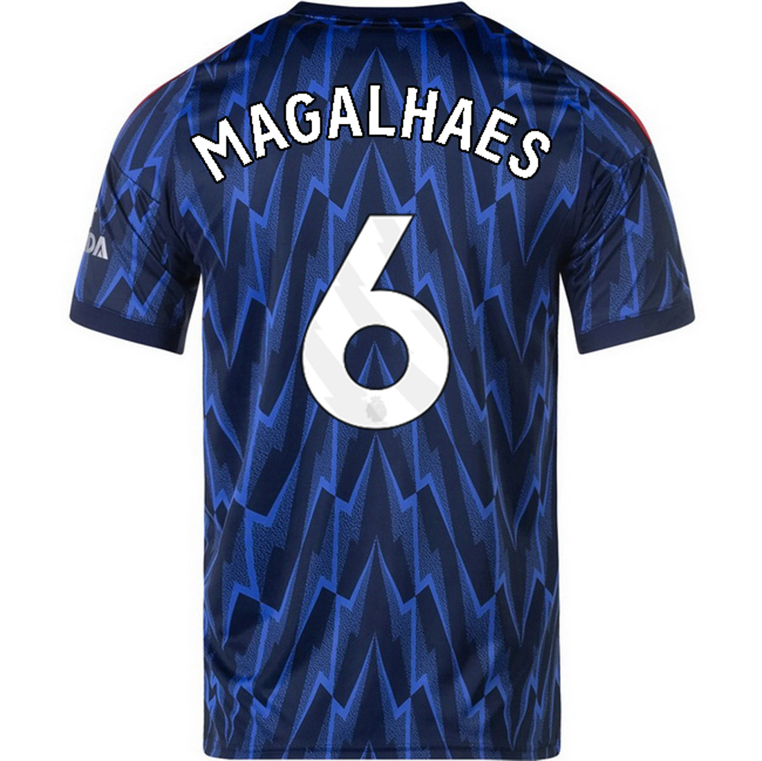 2025/26 Gabriel Magalhaes #6 Away Men's Soccer Jersey