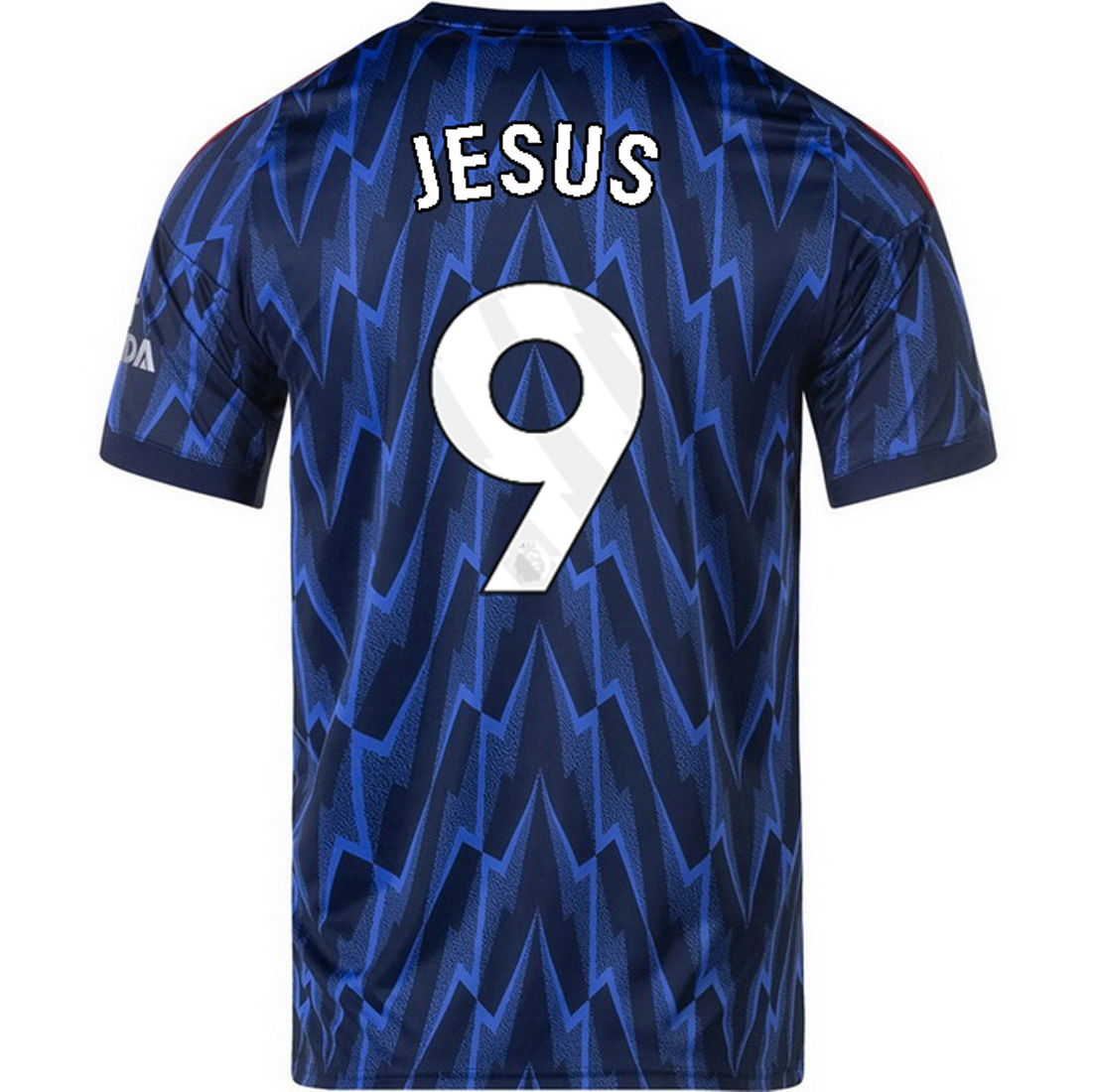 2025/26 Gabriel Jesus #9 Away Men's Soccer Jersey