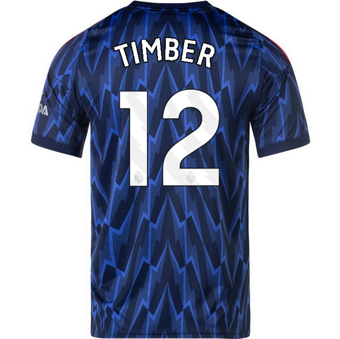 2025/26 Jurrien Timber #12 Away Men's Soccer Jersey