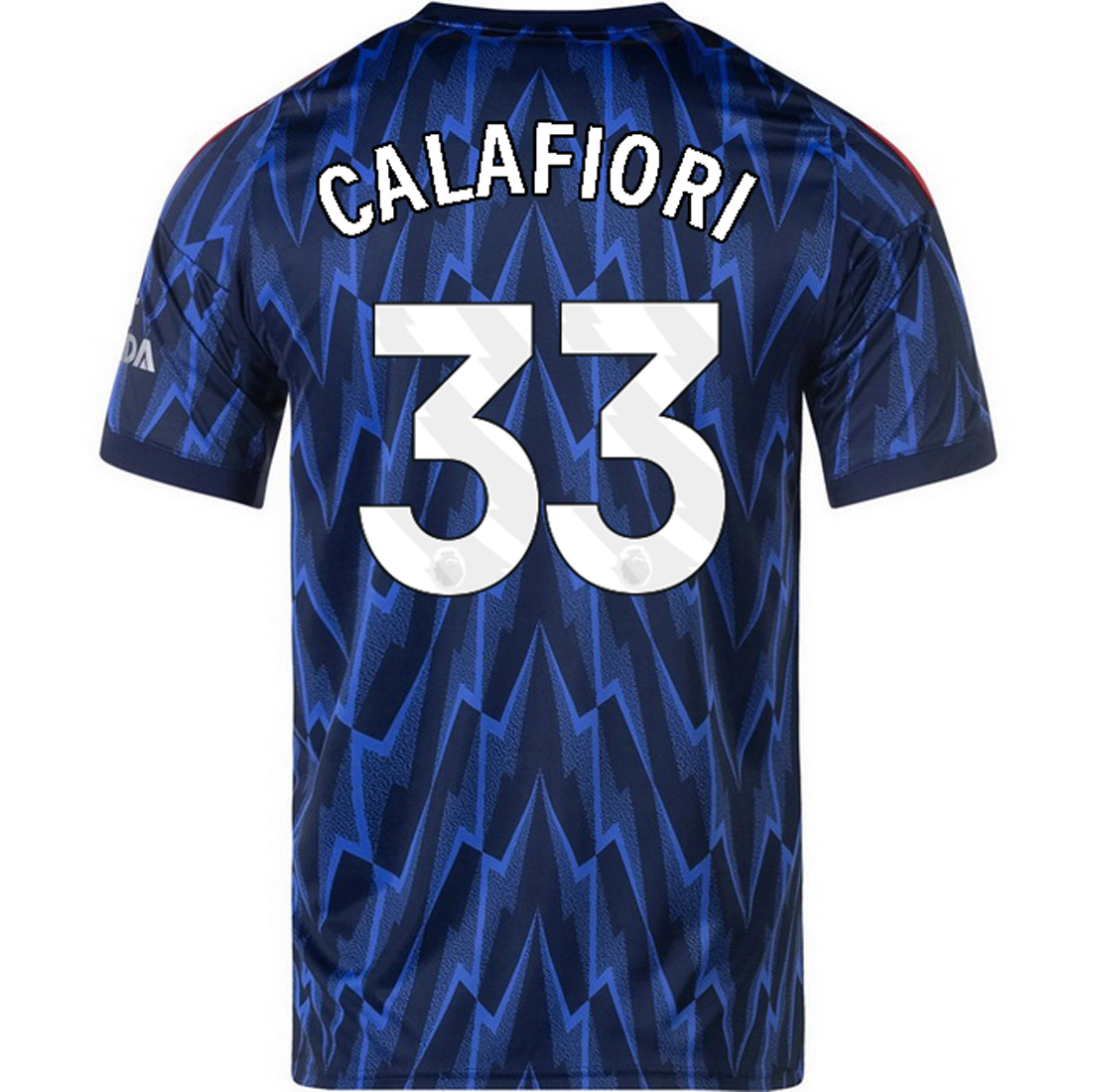 2025/26 Riccardo Calafiori #33 Away Men's Soccer Jersey