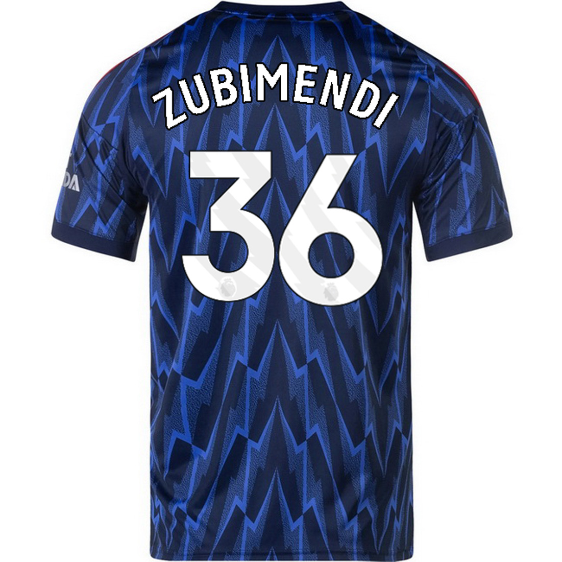 2025/26 Martin Zubimendi #36 Away Men's Soccer Jersey